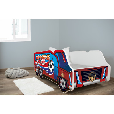 Detská auto posteľ Top Beds TRUCK 140cm x 70cm - WINNERS TEAM